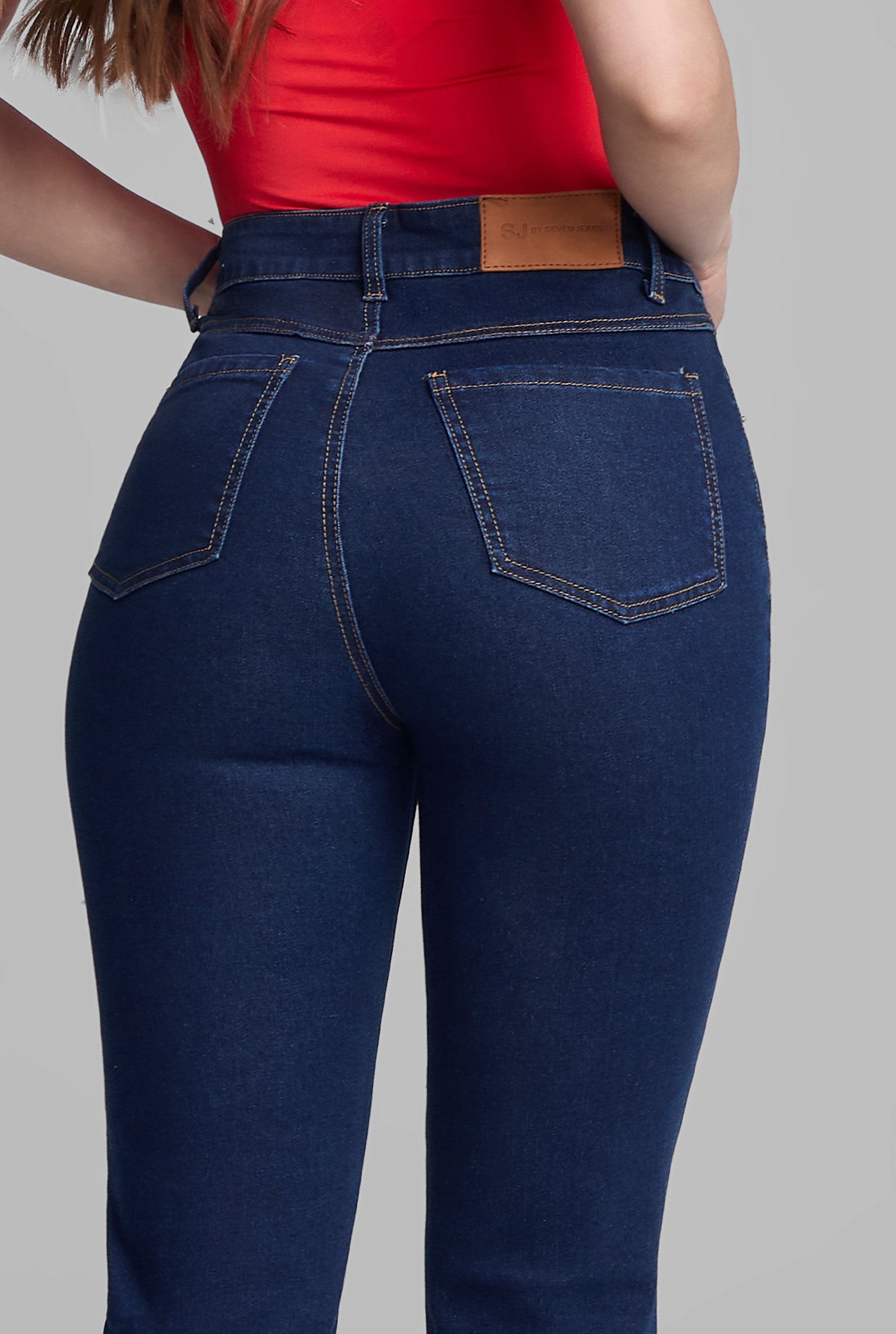JEANS SEMI CAMPANA 7033INDI