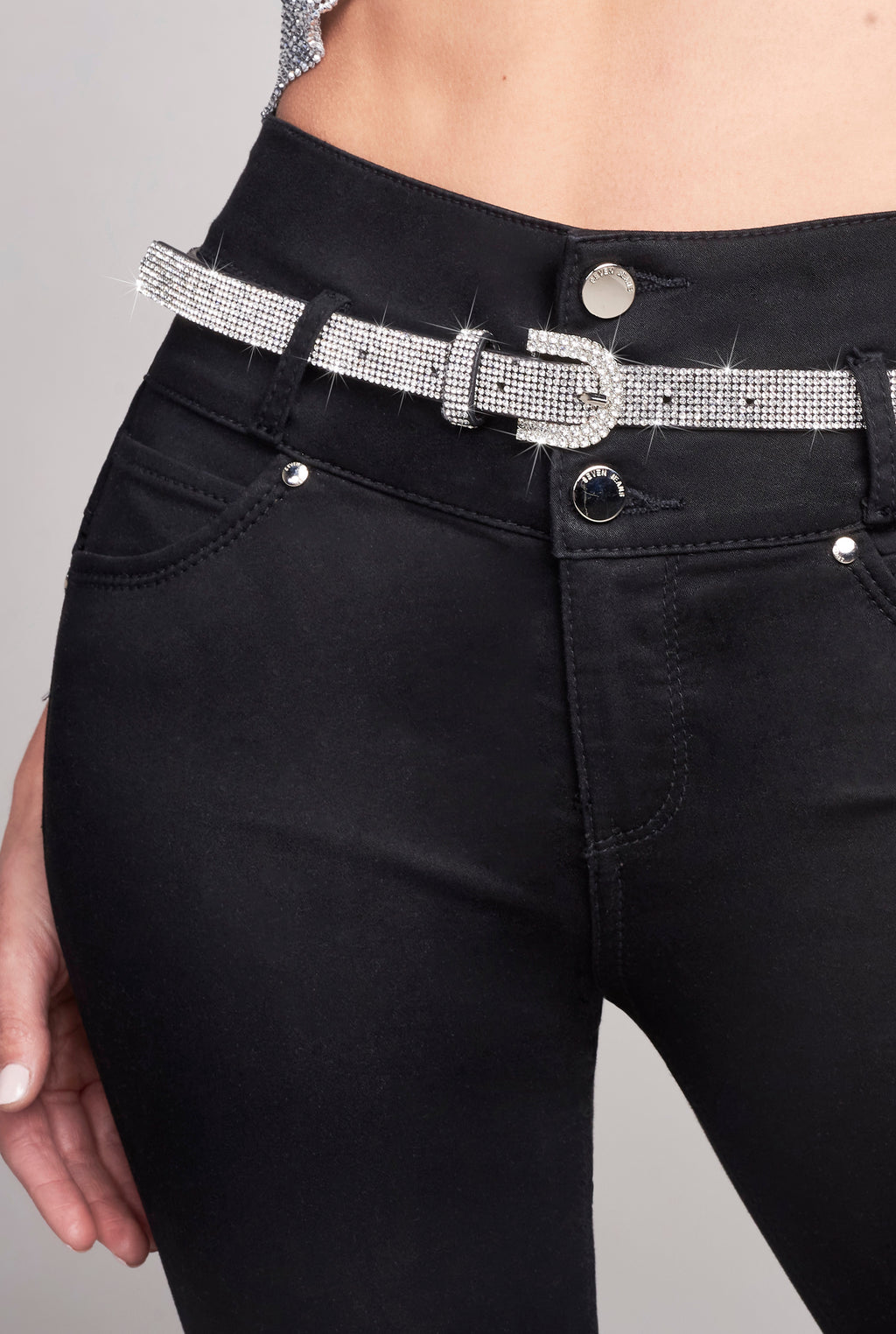 JEANS SÚPER SKINNY CINTURA ALTA PUSH UP 9550NGRO (7378177622153)