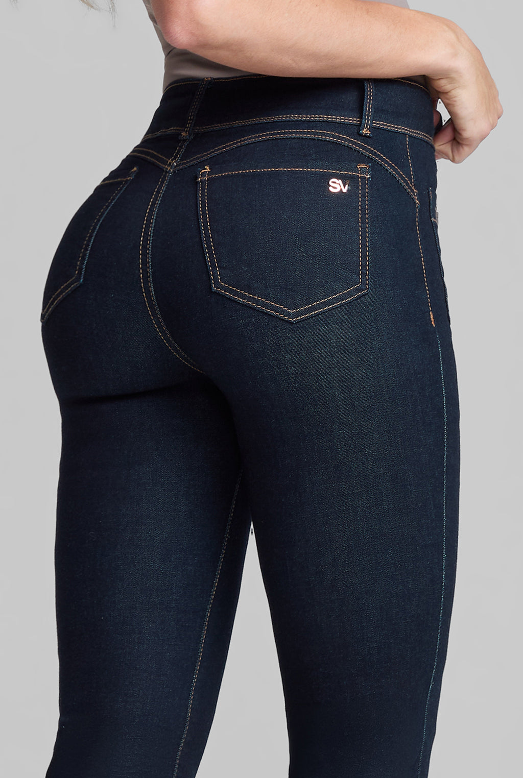 JEANS SEMI CAMPANA 0182STON
