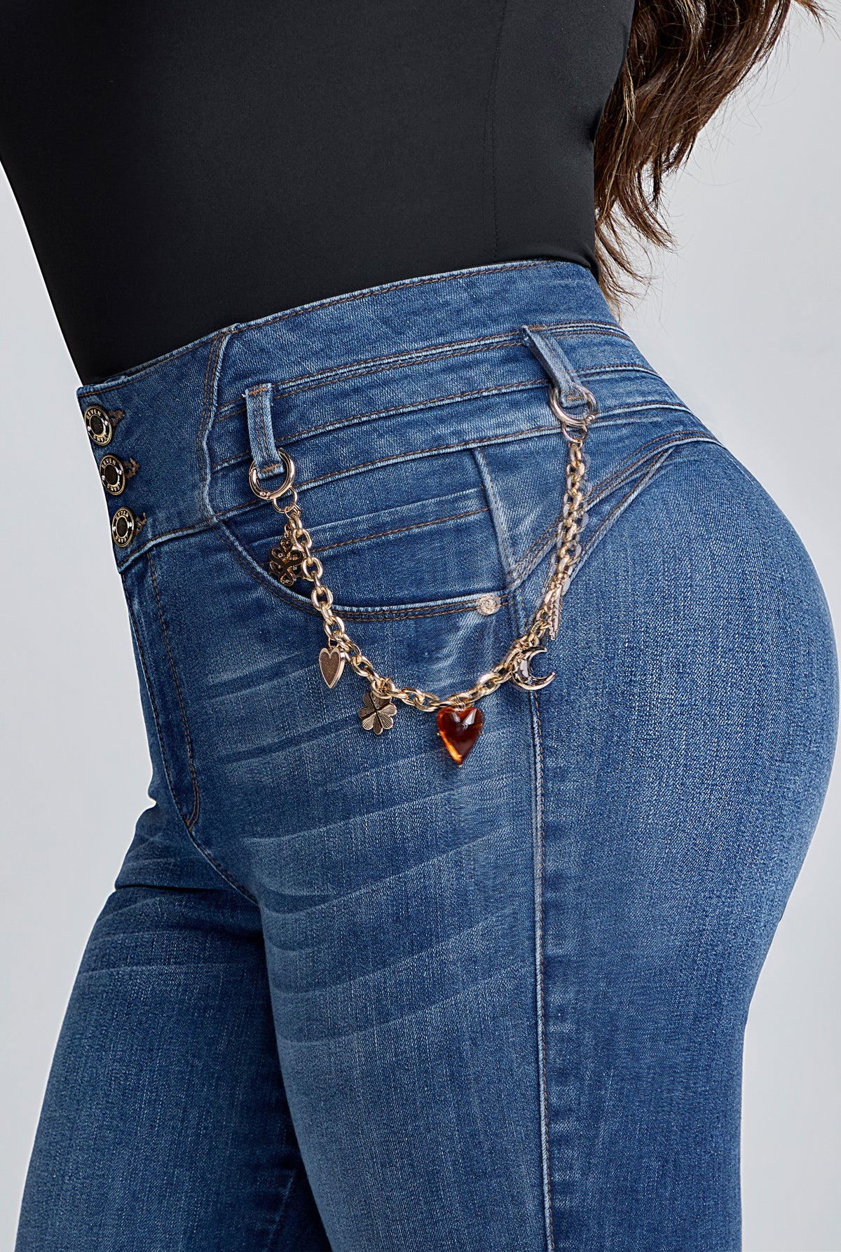 JEANS SUPER SKINNY 0207STOB PLUS SIZE