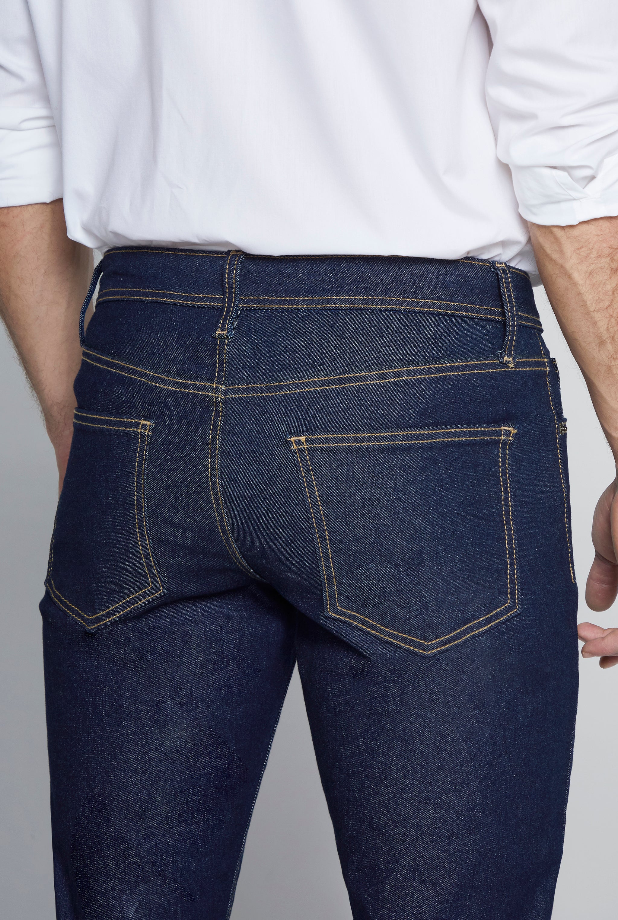 JEANS RECTO TIRO REGULAR DENIM BASICS 7085INDI