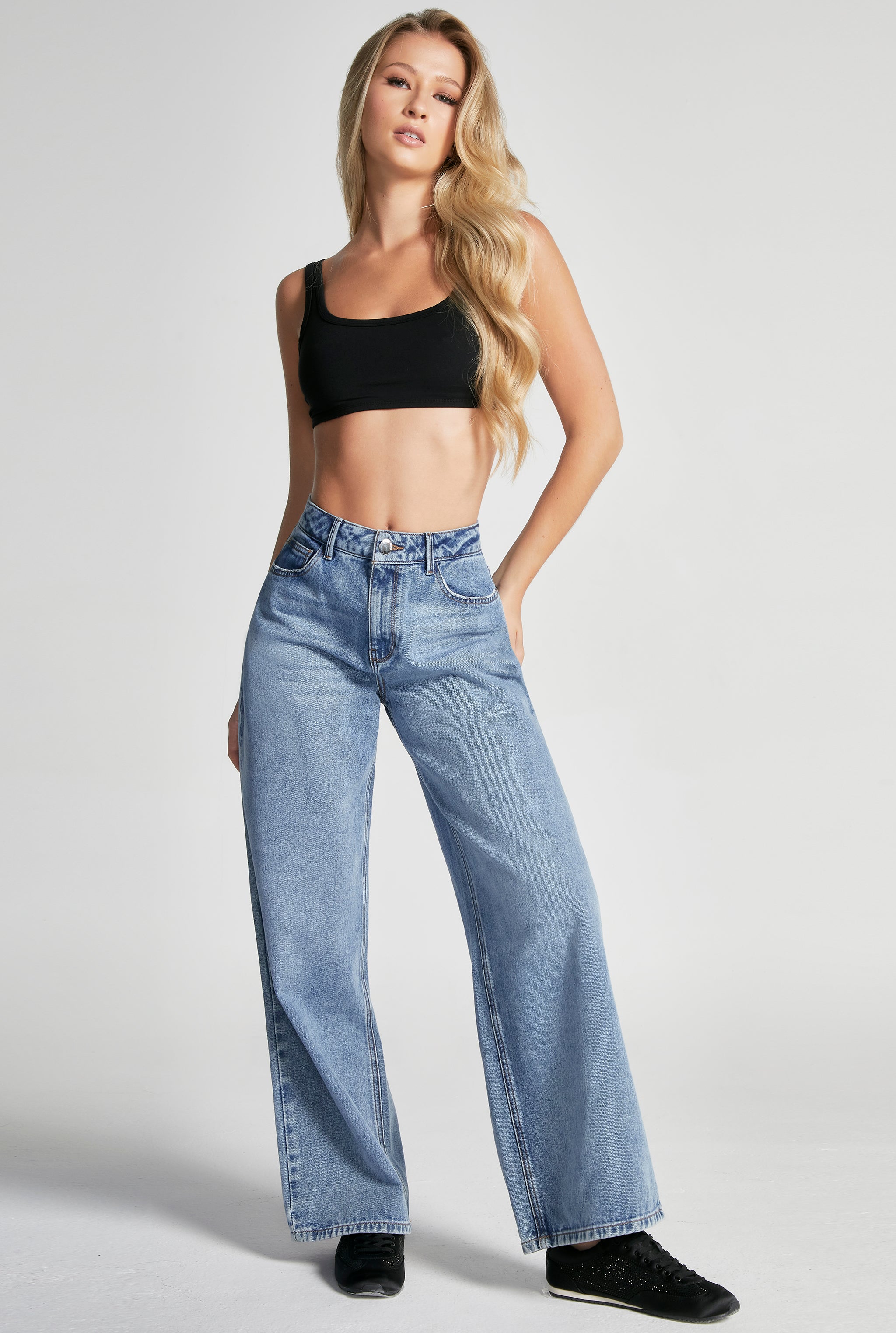 JEANS PIERNA ANCHA CINTURA SÚPER ALTA 4232STCL