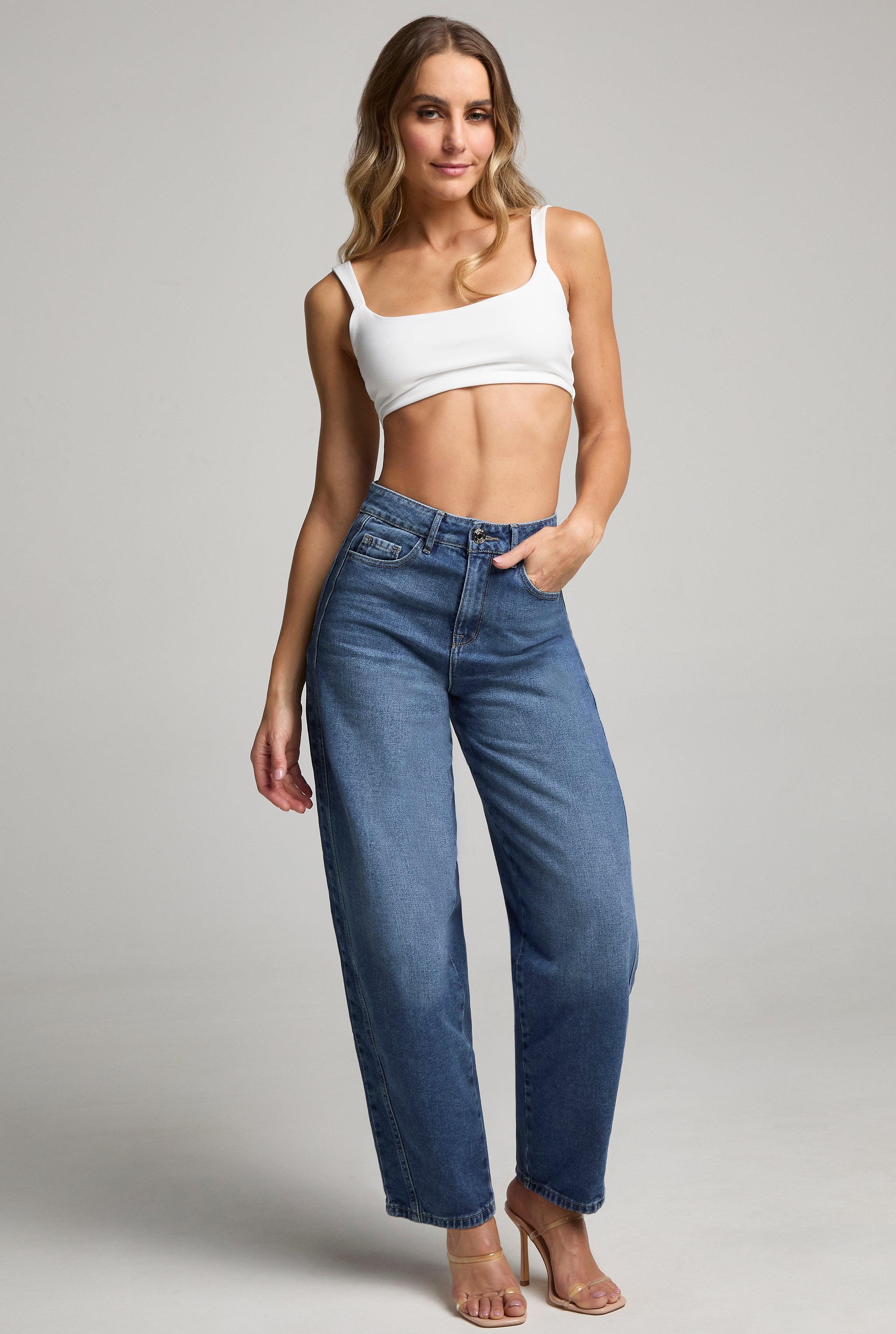 JEANS BARREL RELAX 9886STME