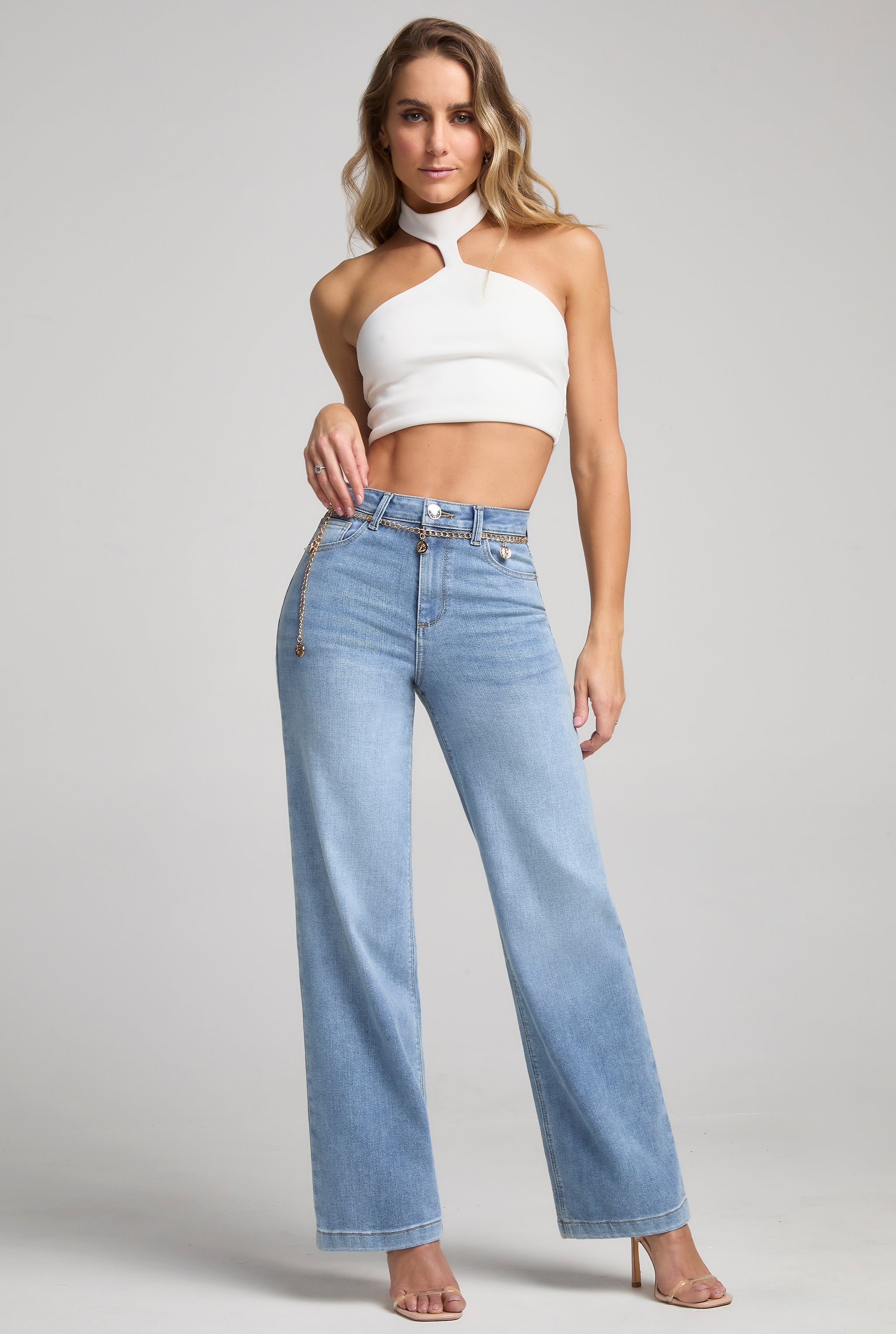 JEANS RECTO ANCHO FLEX 4243STCL