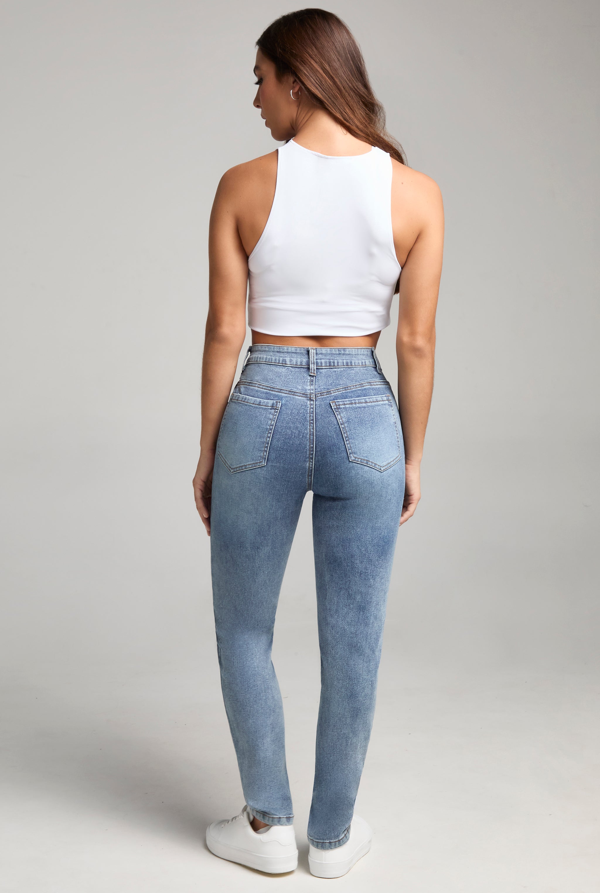 JEANS SKINNY TIRO MEDIO SEXY SILUETTE 7032STME