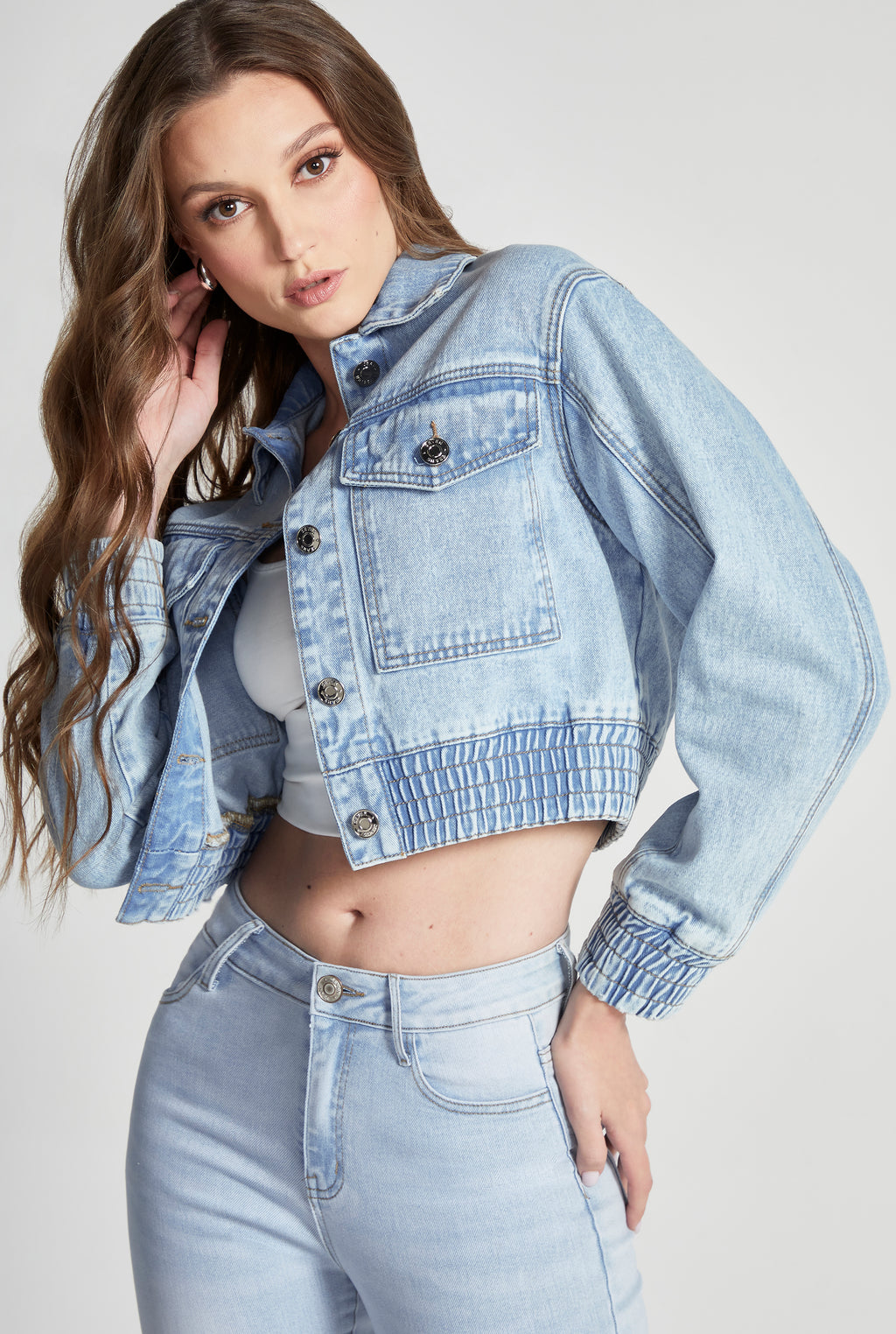 CHAMARRA BOMBER URBAN AZUL STONE MEDIO 4194STME