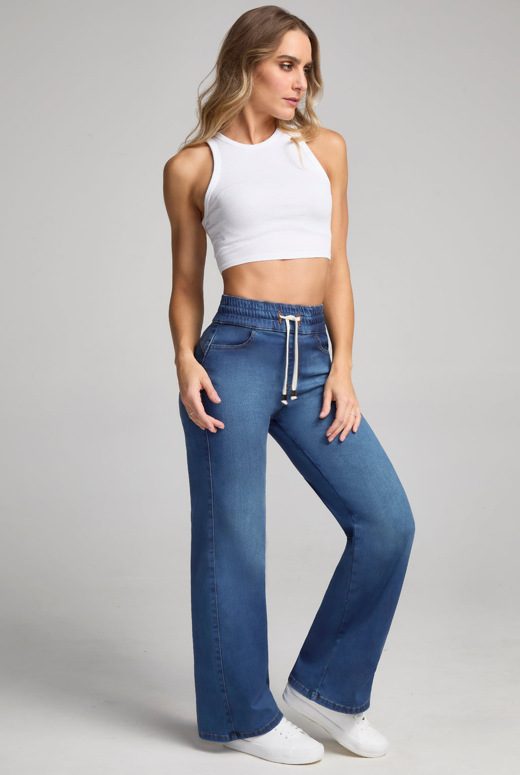 JEANS PIERNA ANCHA BUENISSIMA 9922STME