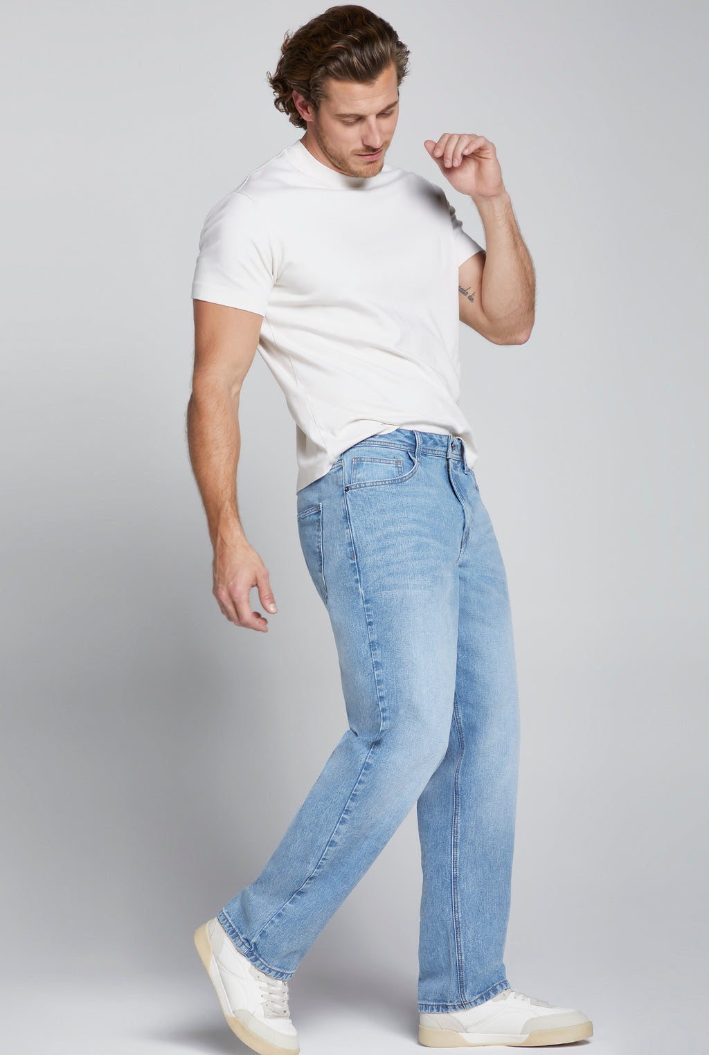 JEANS CORTE RECTO AMPLIO 7076STCL