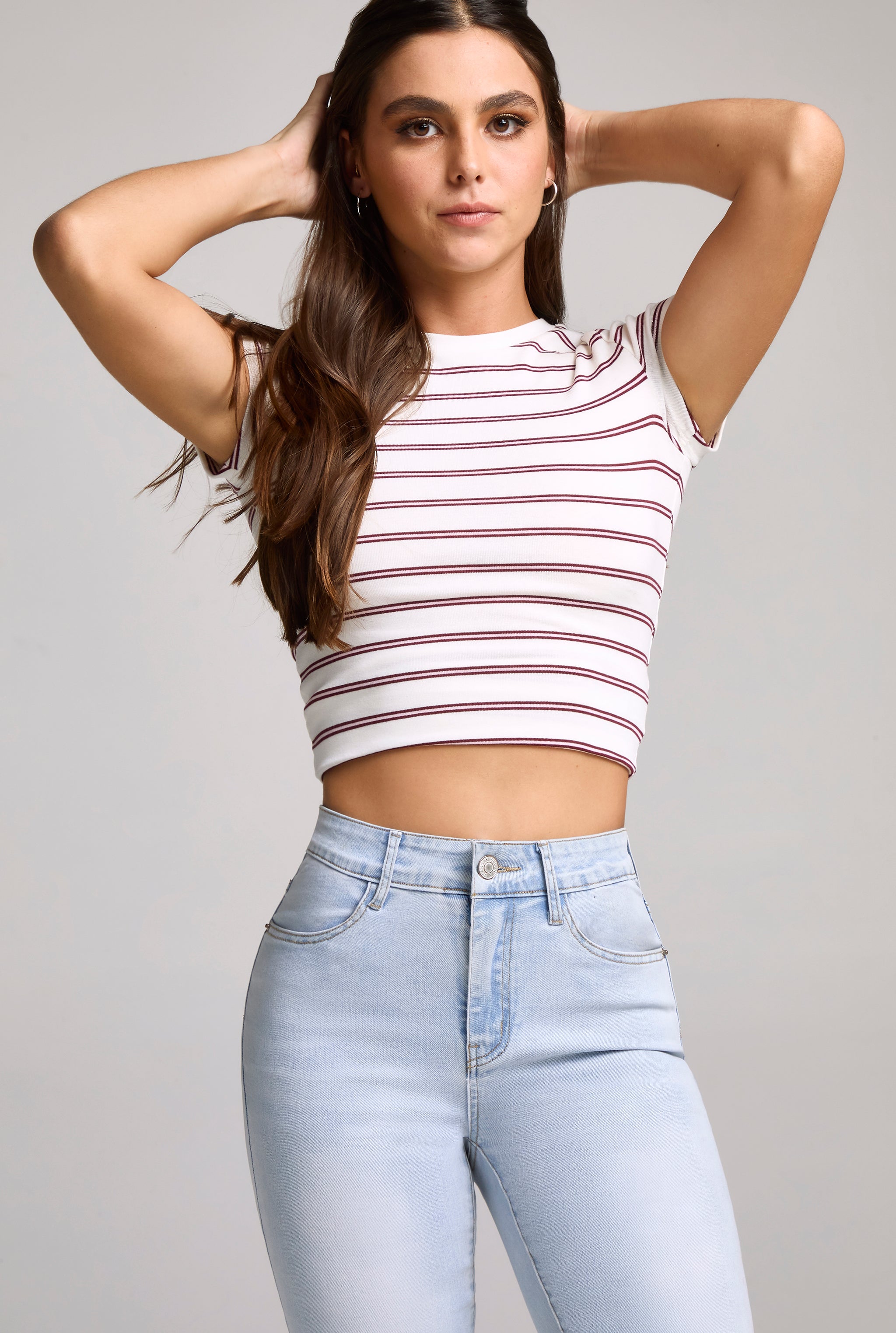 JEANS SKINNY TIRO MEDIO SEXY SILUETTE 7032BLEA