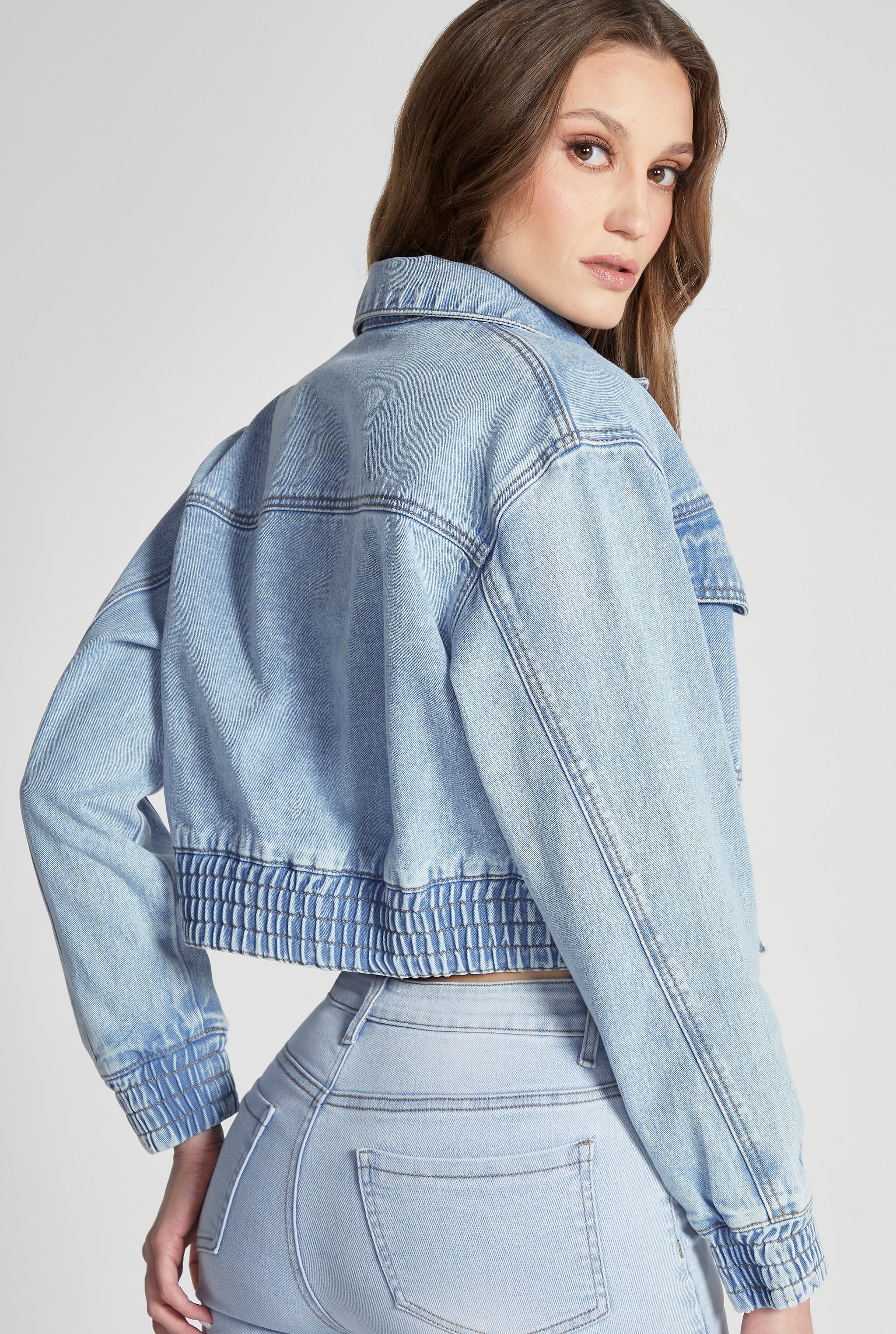 CHAMARRA BOMBER URBAN AZUL STONE MEDIO 4194STME