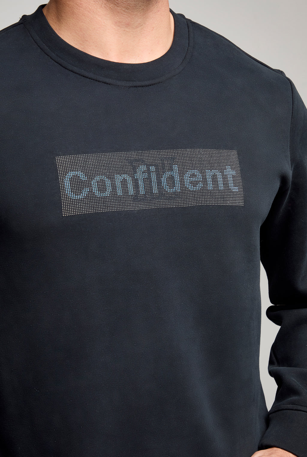 SUDADERA SLIM 3206NGRO (8390067552393)