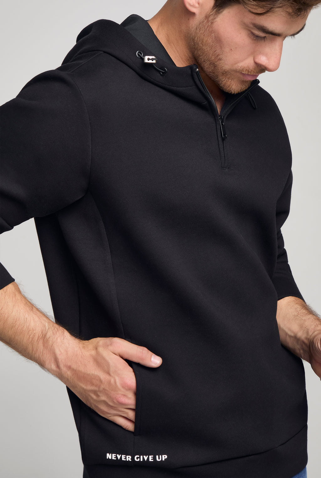 SUDADERA SLIM 3207NGRO (8405001076873)