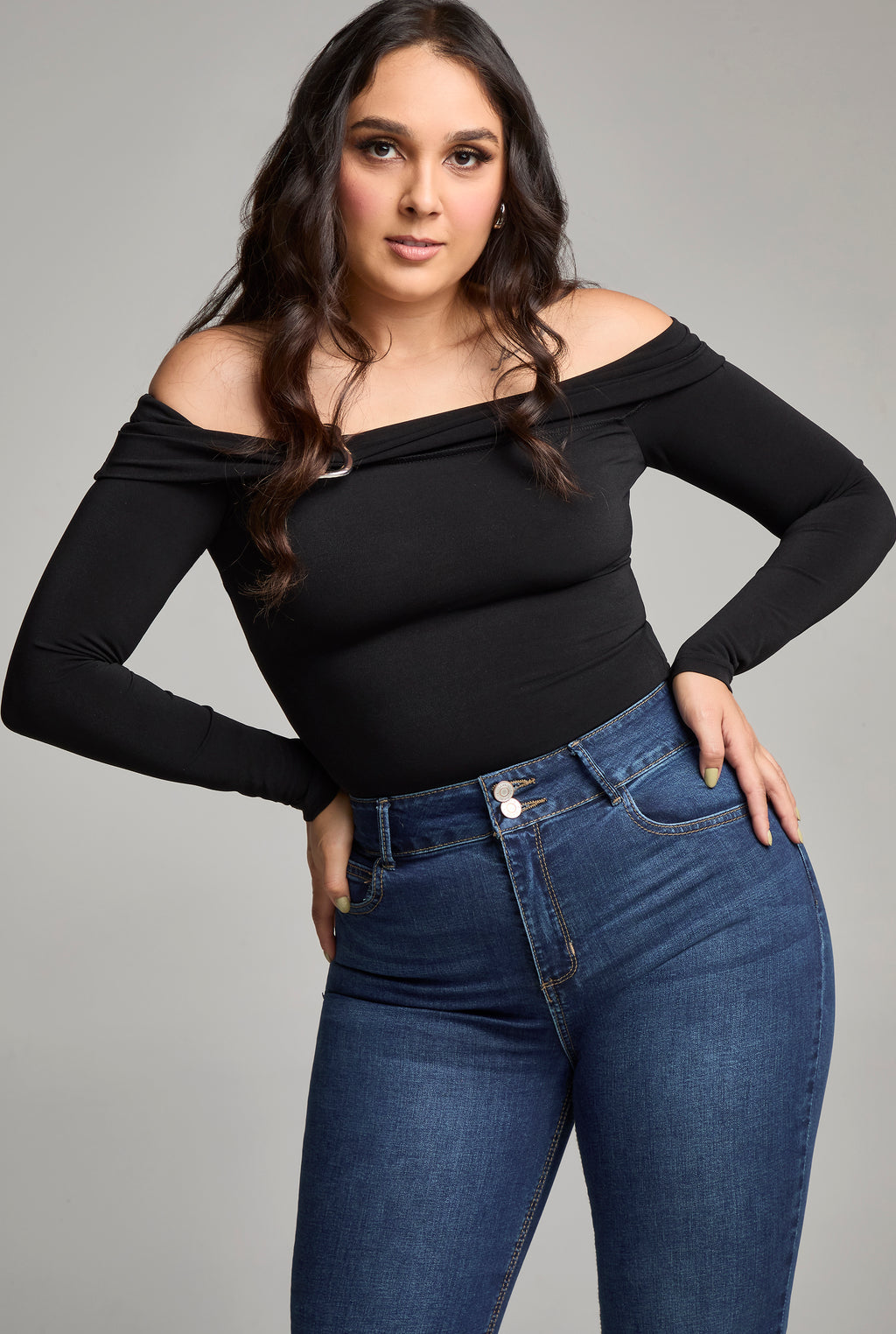 JEANS PLUS SIZE SEMI CAMPANA BUENISSIMA 0070STOB (8389972361353)