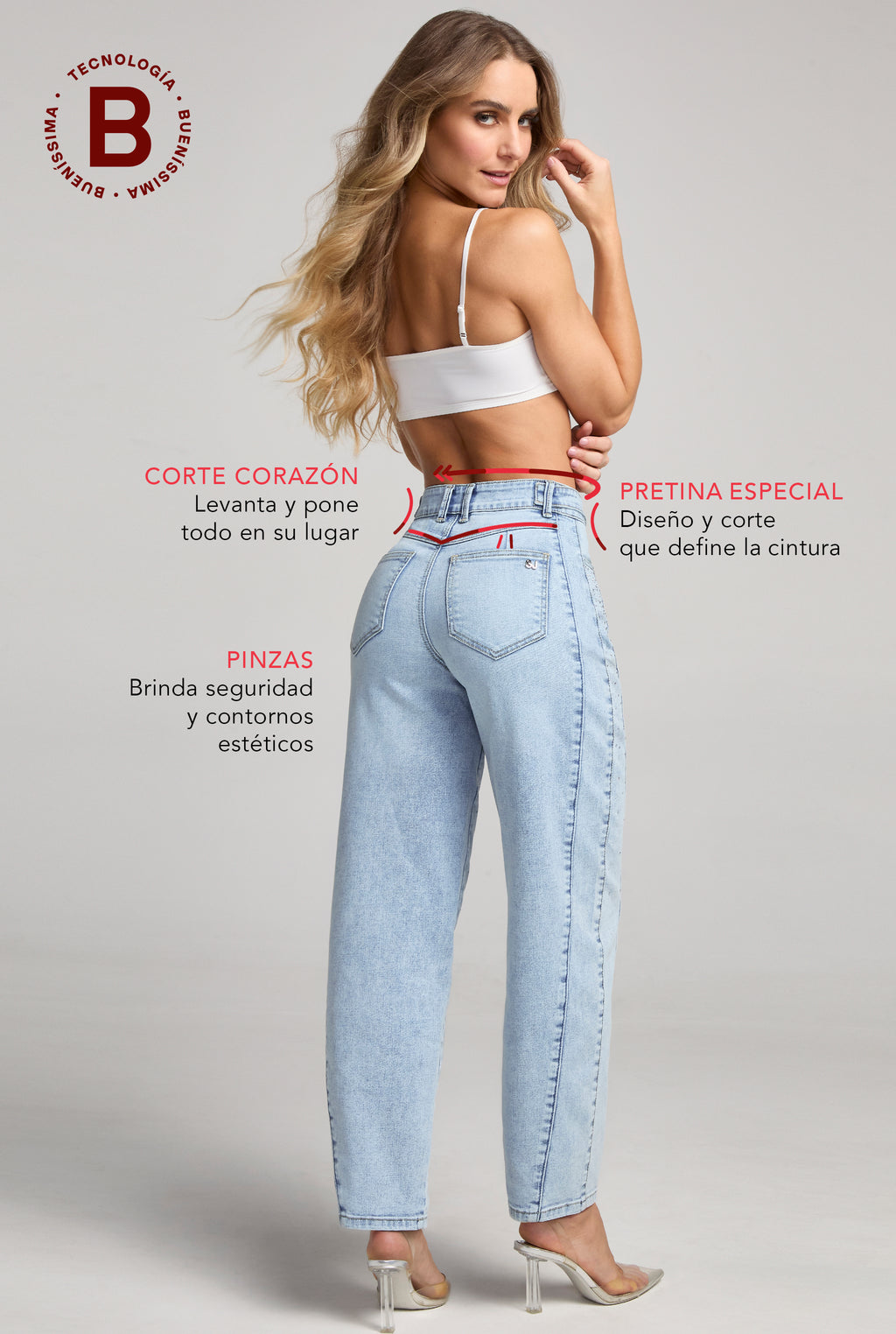 JEANS BARREL BUENISSIMA 0195STMC