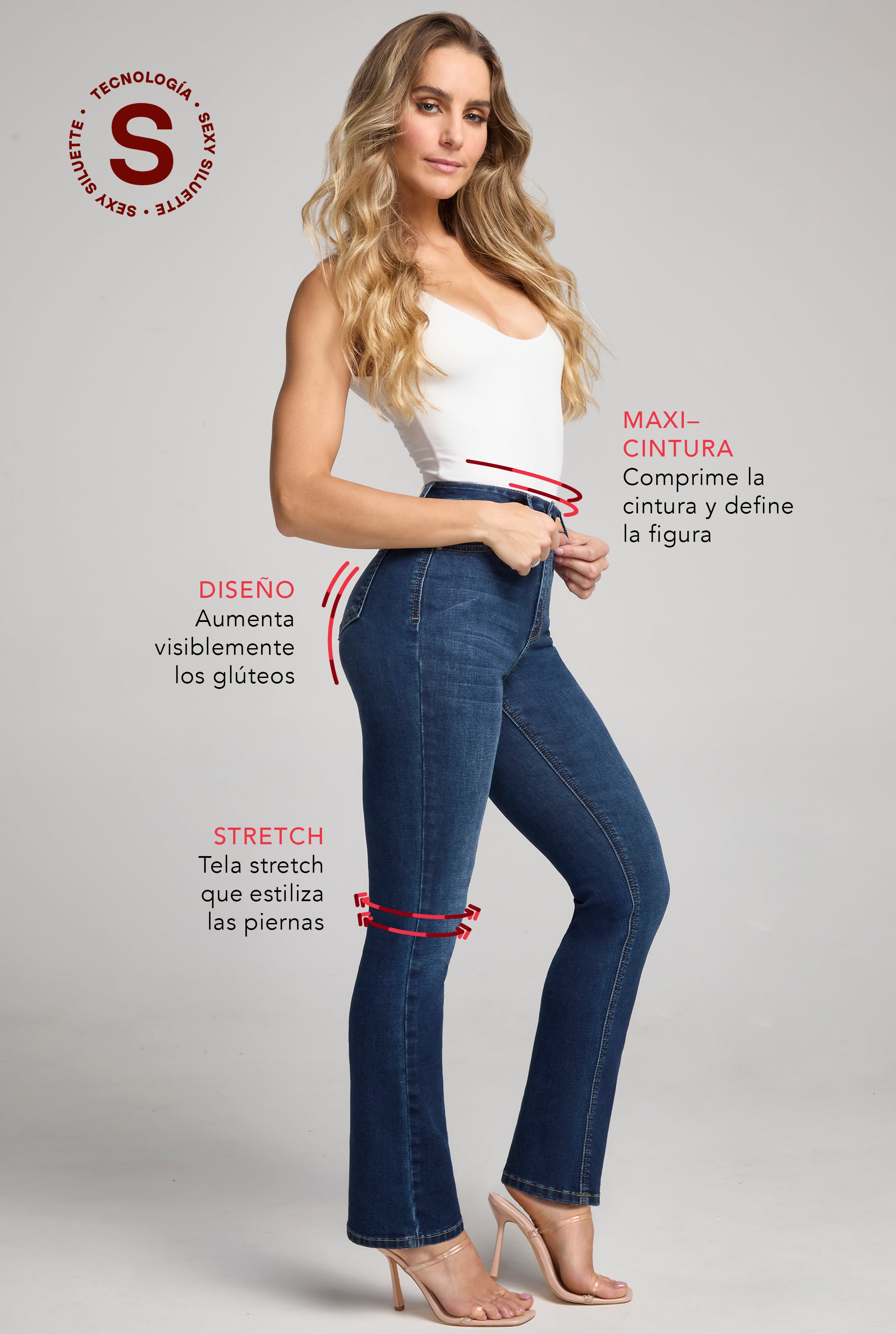 JEANS SLIM SEXY SILUETTE 4233STOB