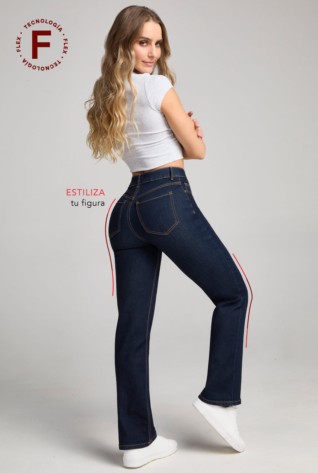 JEANS RECTO FLEX 0075INDI