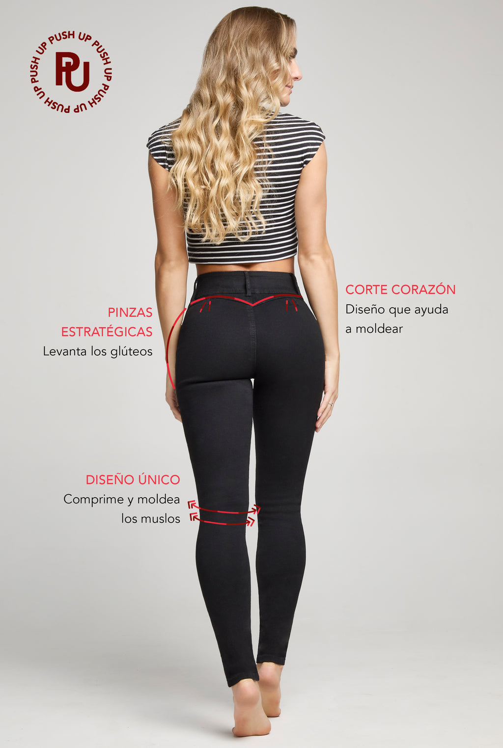 JEANS SUPER SKINNY PUSH UP 0118NGRO (7092313948297)