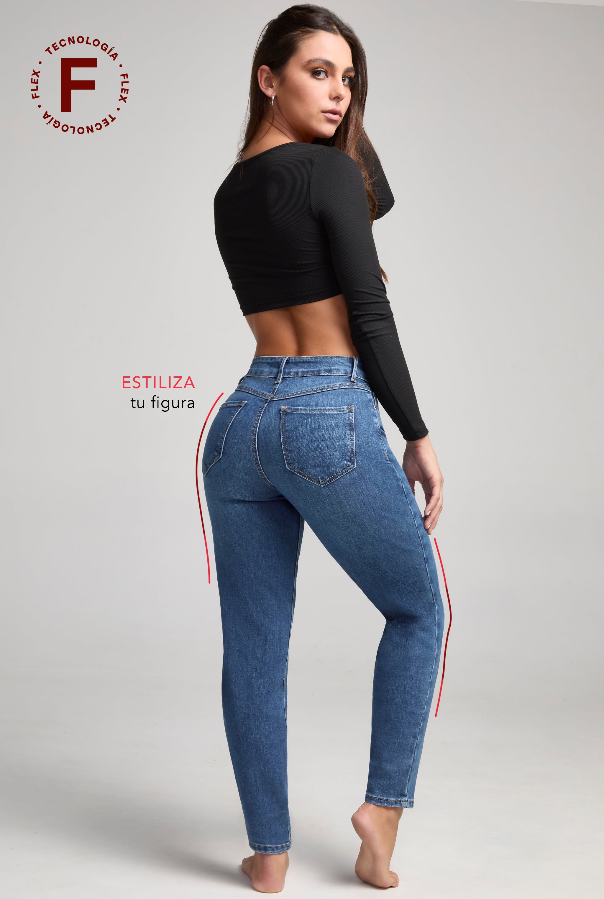 JEANS MOM SLIM FLEX 0076STME