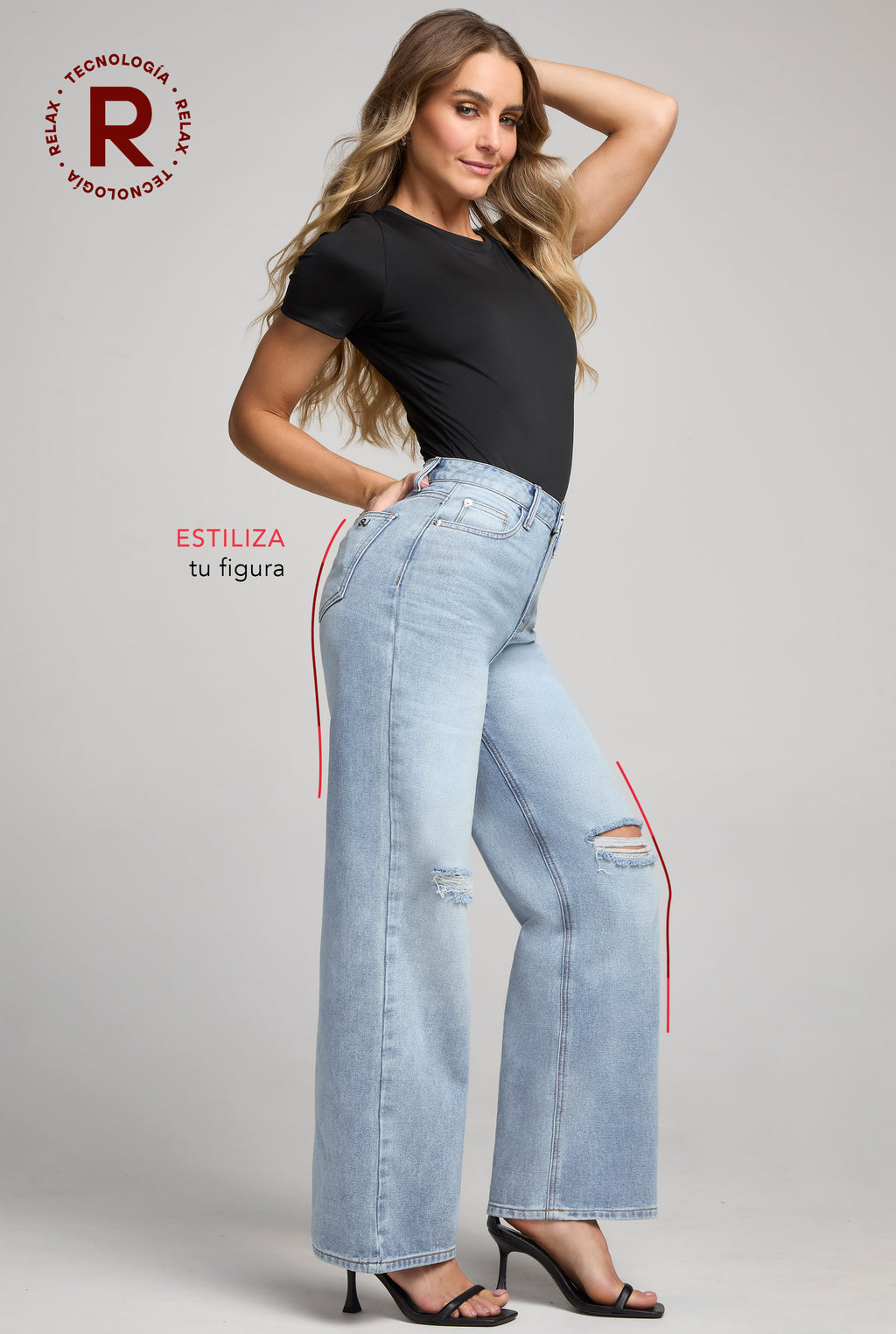 JEANS PIERNA ANCHA RELAX 4232STCL