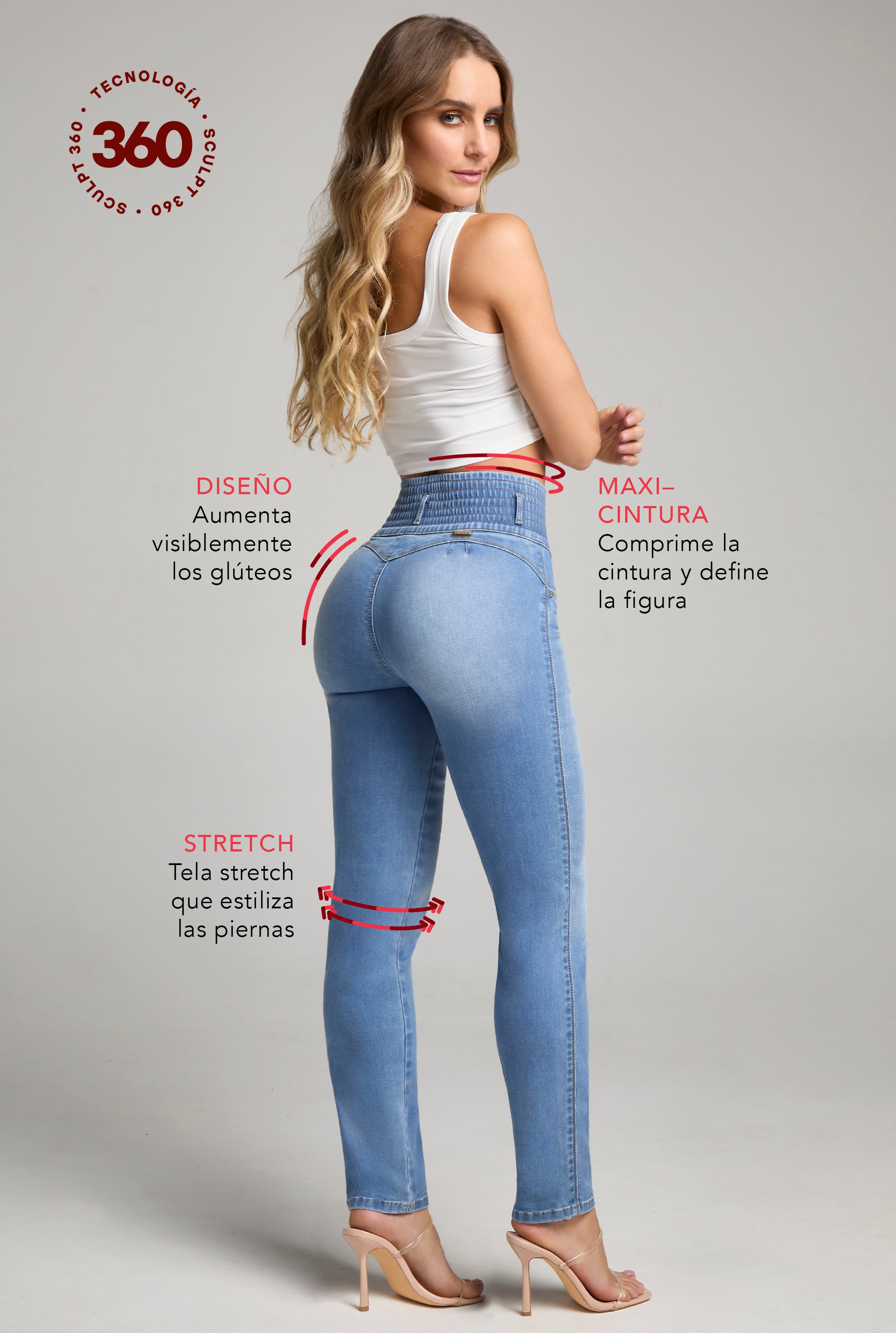 JEANS SKINNY SCULPT 360° 0145STCL