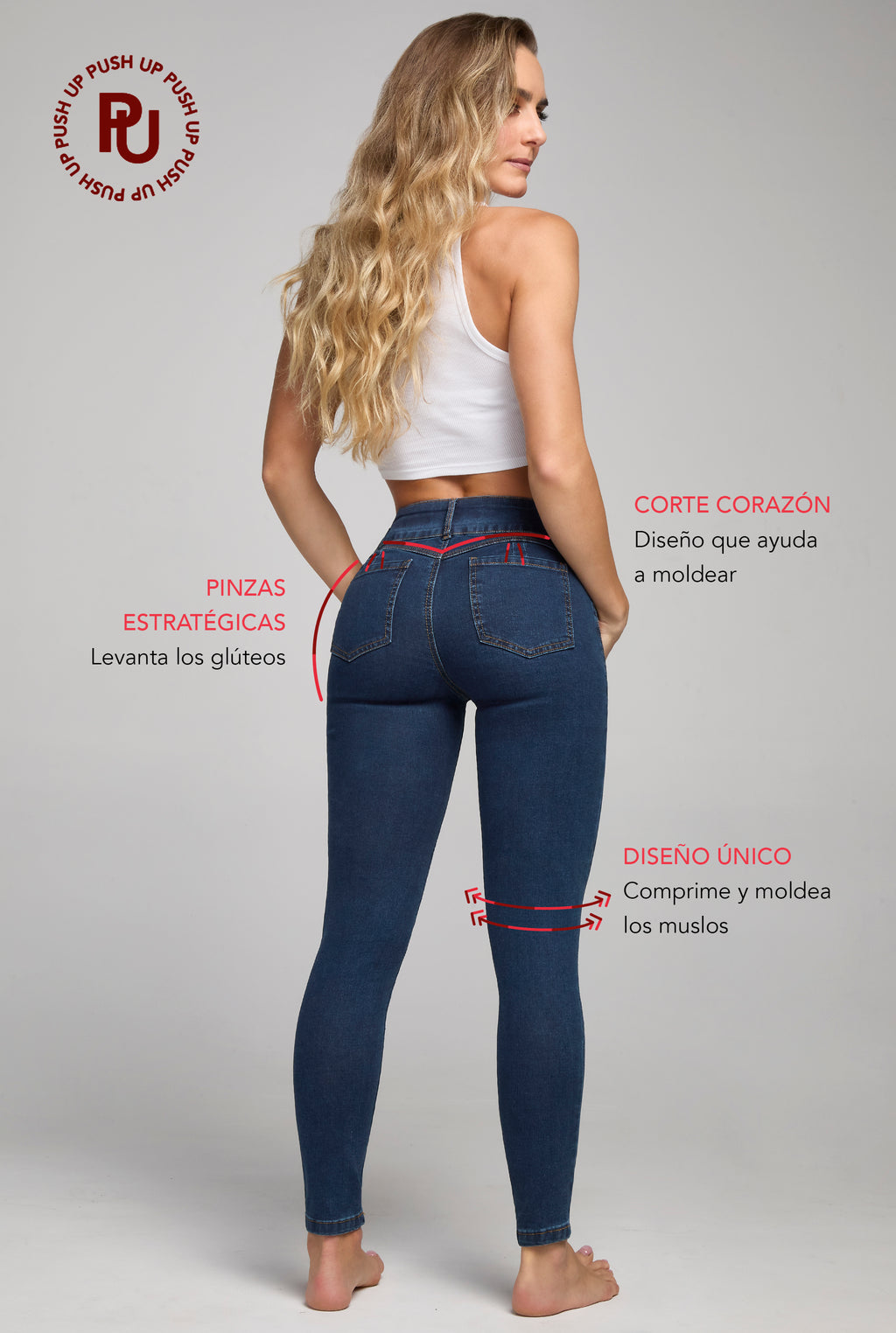 JEANS SUPER SKINNY PUSH UP 1170INDII (8022643802249)