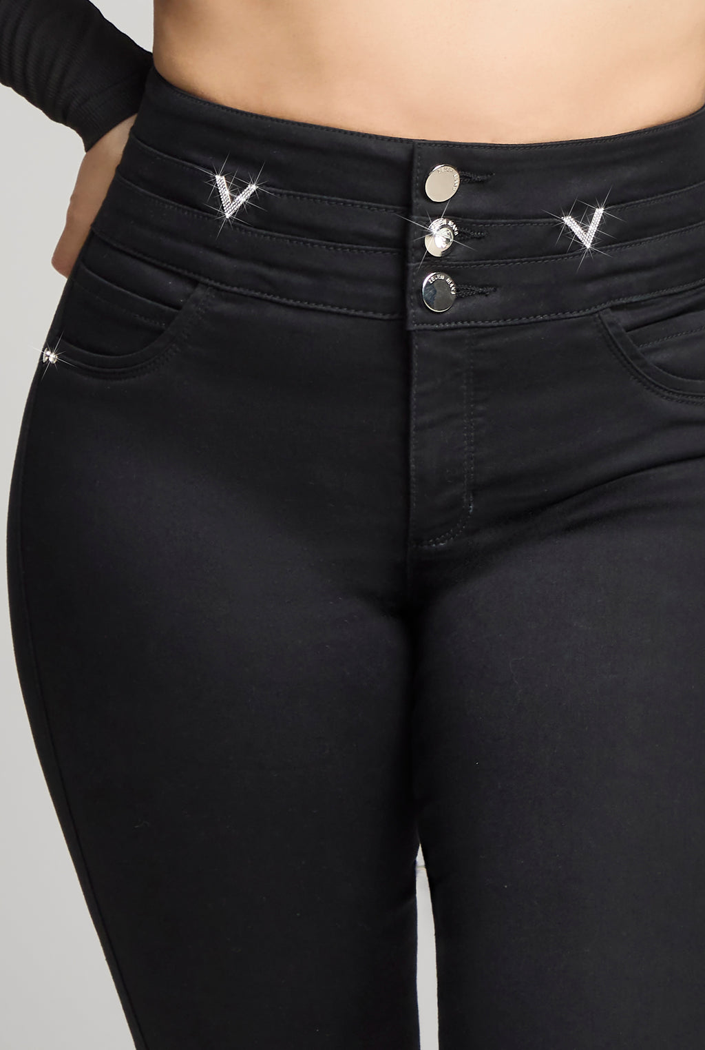 JEANS PLUS SIZE SKINNY SCULPT 360° 9796NGRO (8389983469705)