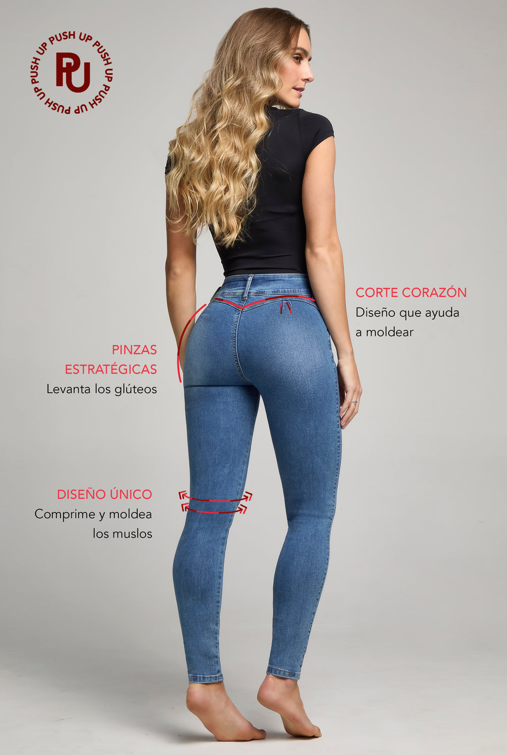 JEANS SÚPER SKINNY PUSH UP 0118STMEI (8022633218185)