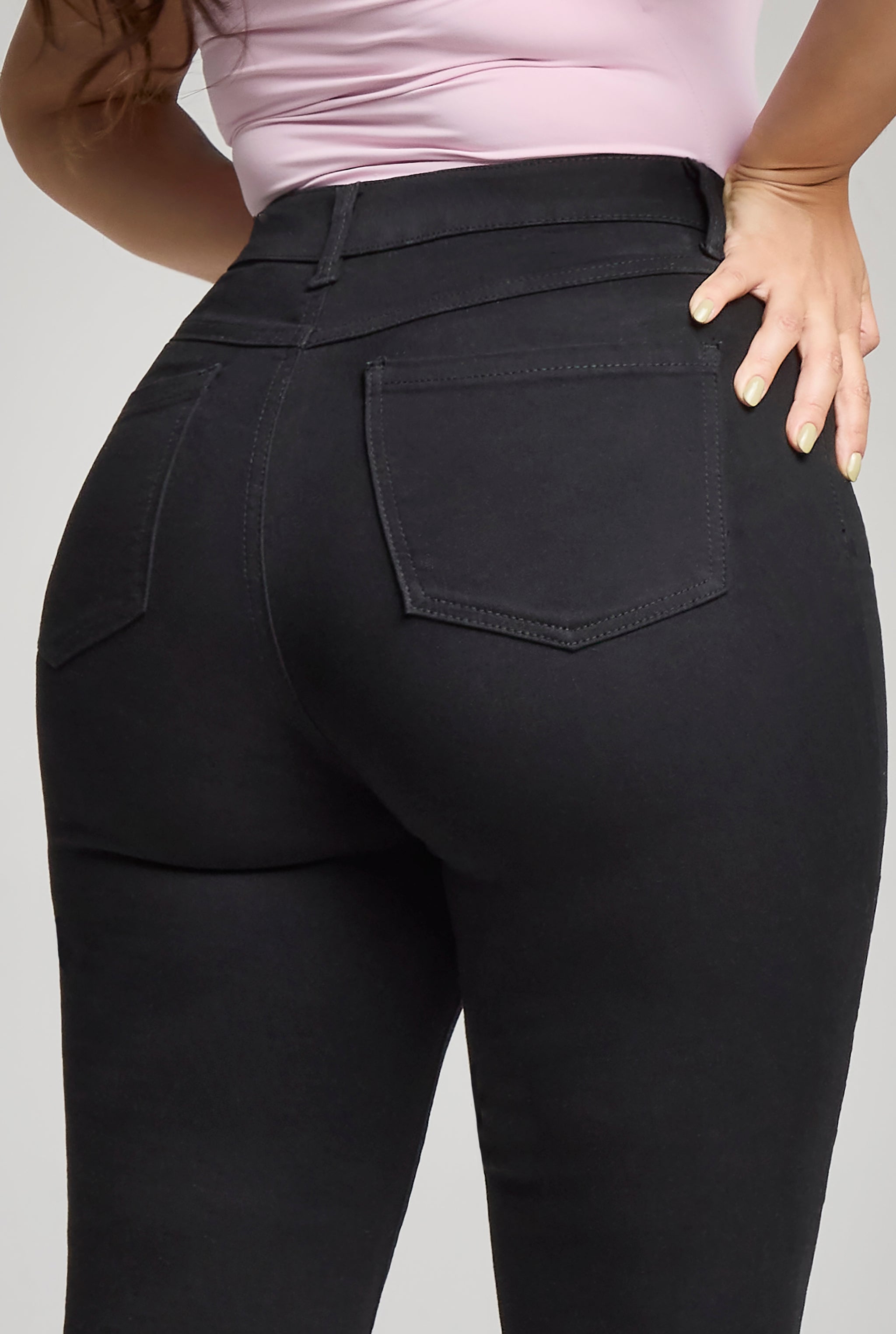 JEANS PLUS SIZE SKINNY SEXY SILUETTE 7032NGRO