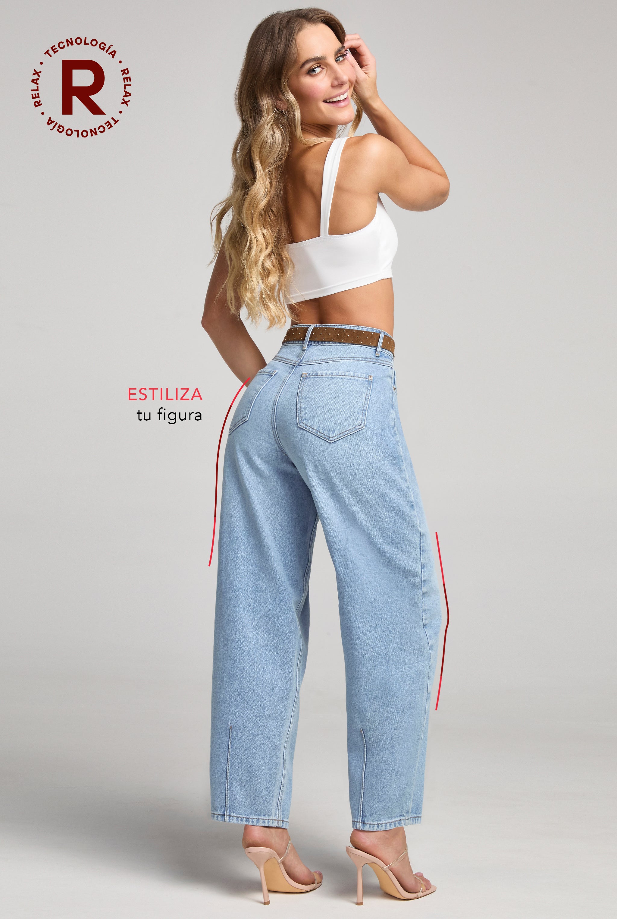 JEANS BARREL TIRO SUPER ALTO RELAX 9887STMC