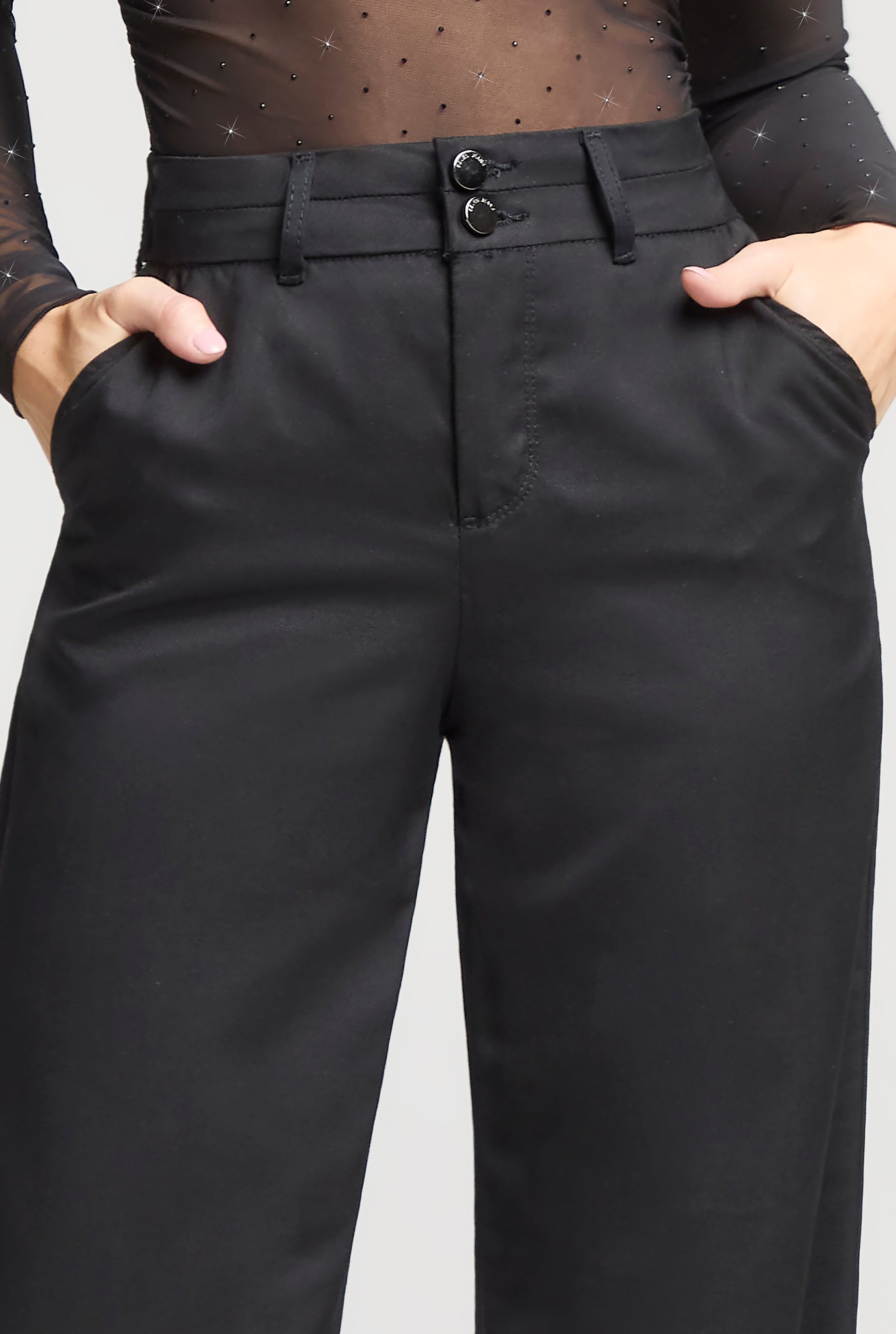 PANTALON PIERNA ANCHA RELAX 0017NGRO