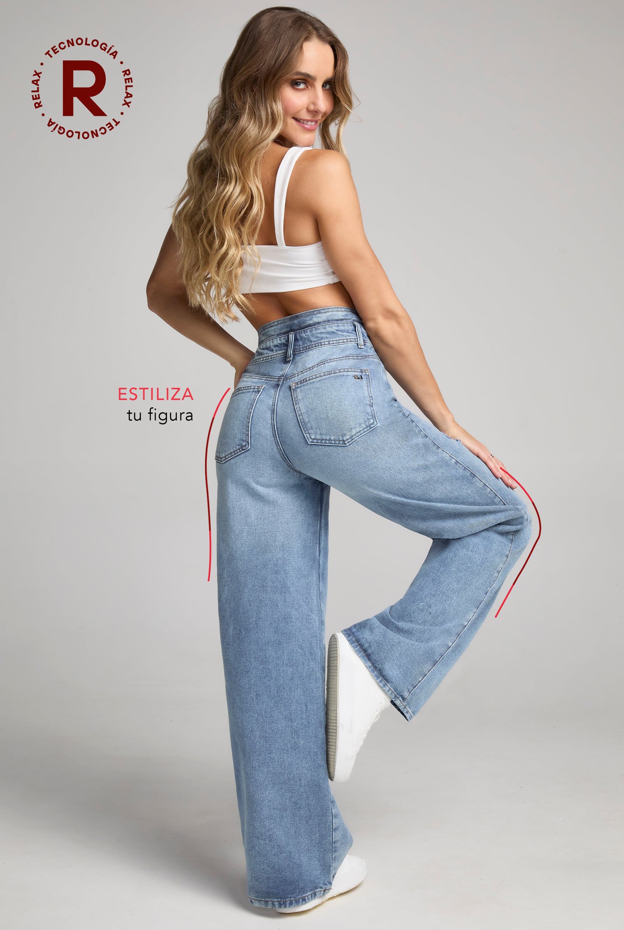 JEANS PIERNA ANCHA RELAX 4237STME