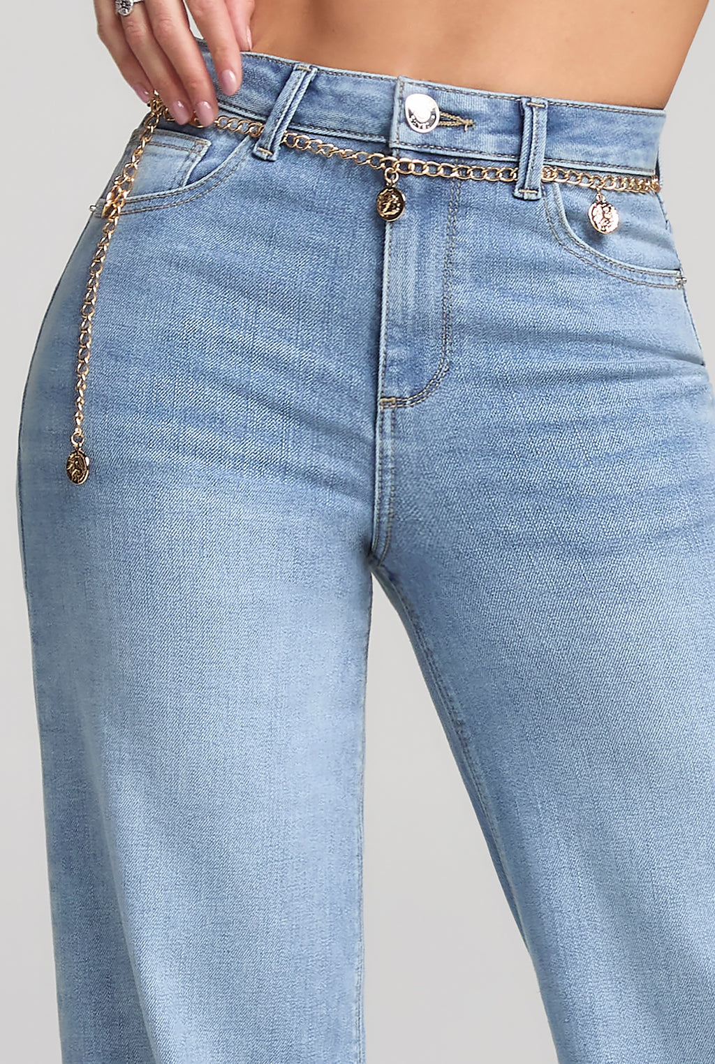 JEANS RECTO ANCHO FLEX 4243STCL