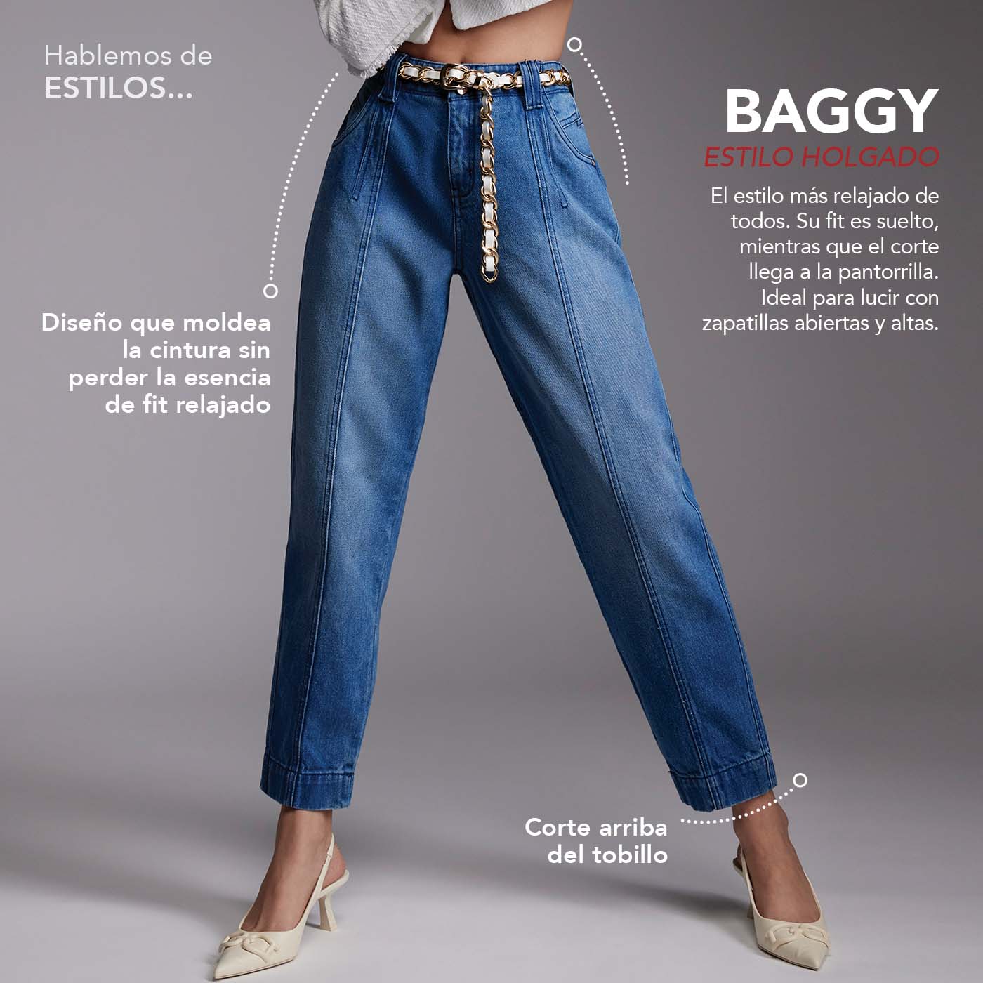 Pantalones baggy mujer baratos hot sale