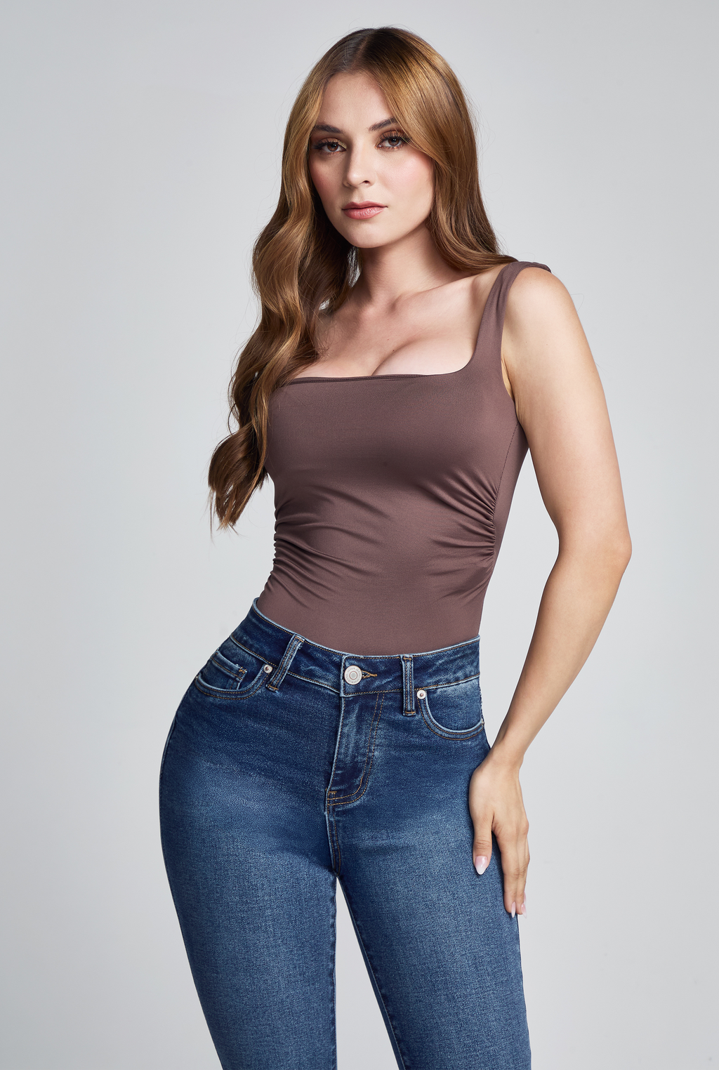 JEANS SEMI CAMPANA 0202STMO
