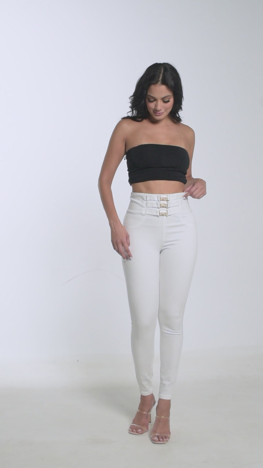 JEANS SUPER SKINNY BUENÍSSIMA 9859BLCO