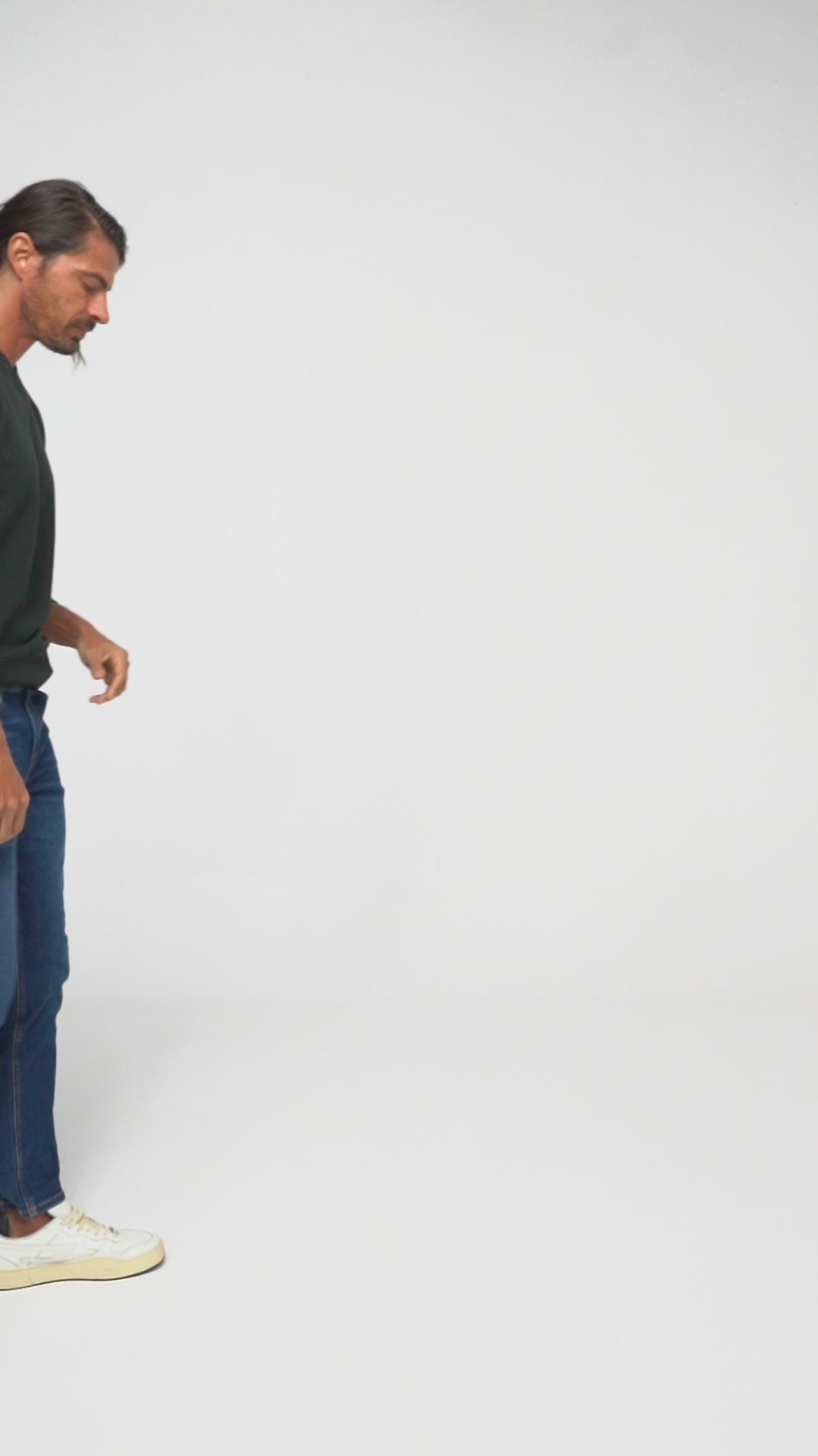JEANS CINTURA REGULAR CORTE SLIM COLOR STONE OBSCURO 7088STOB
