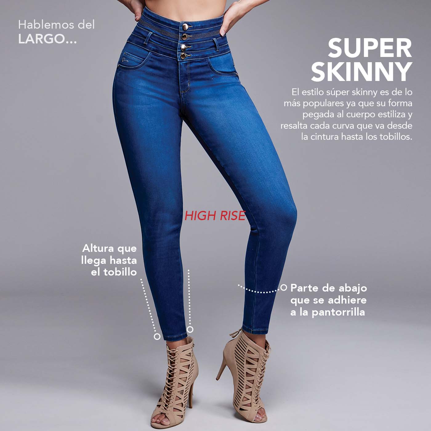 Pantalones best sale skinny mujer