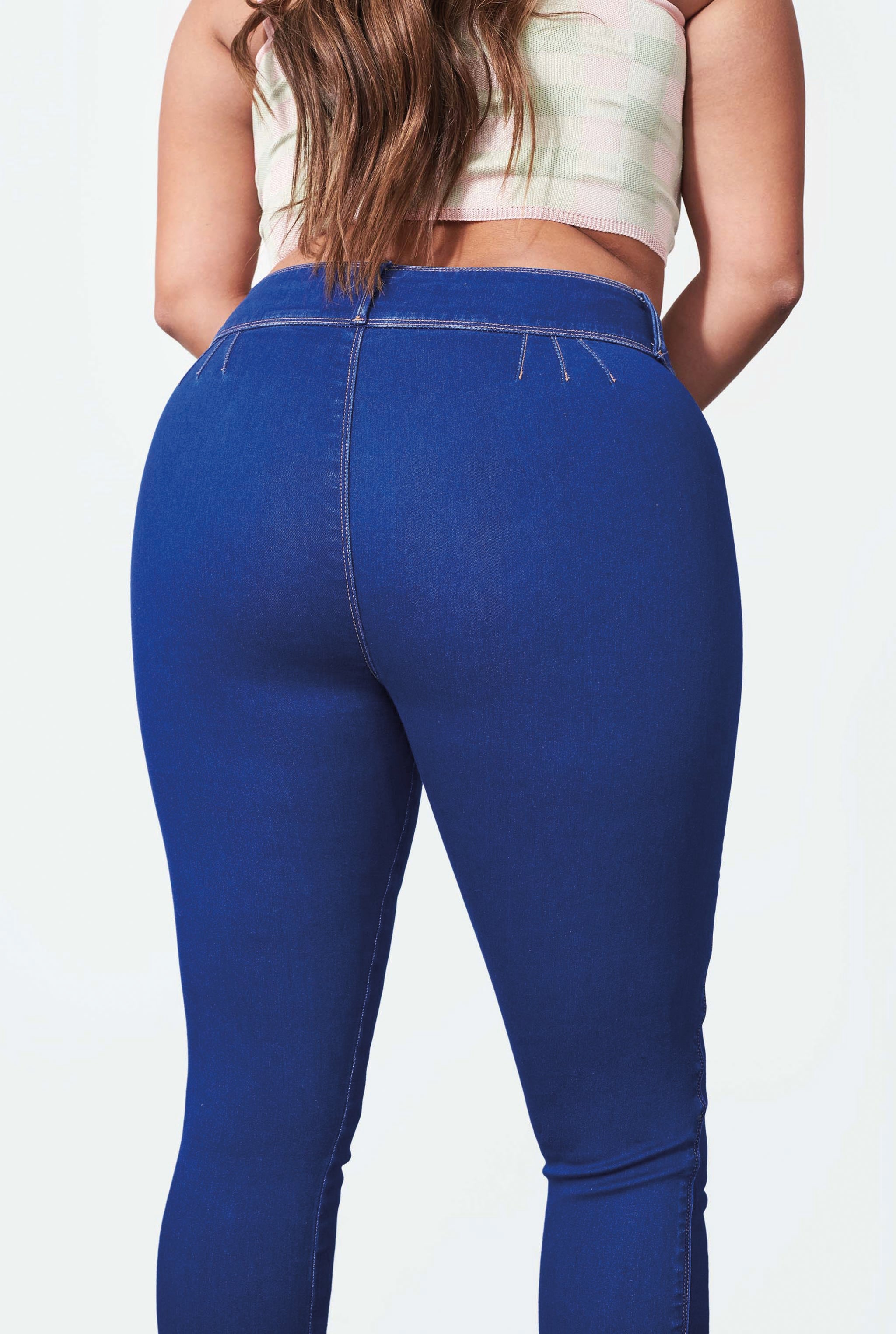 JEANS CURVY SKINNY CINTURA MEDIA PUSH UP 0117PTFO