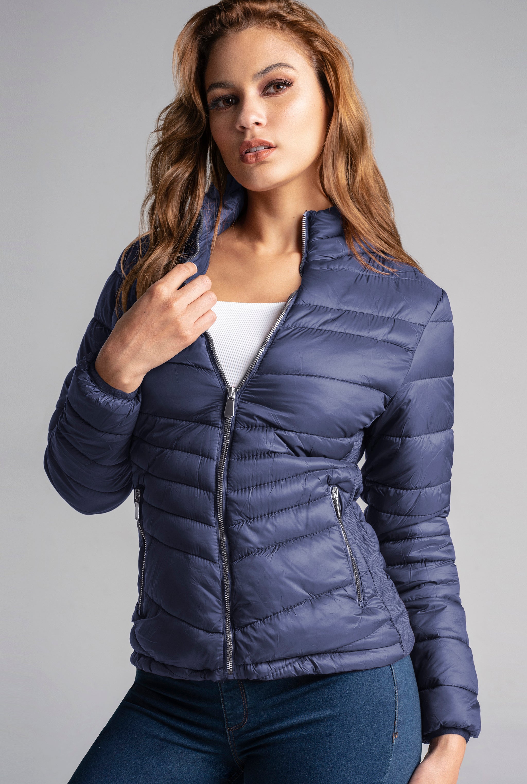 CHAMARRA LIGERA CON INTERIOR POLAR 9465INDI