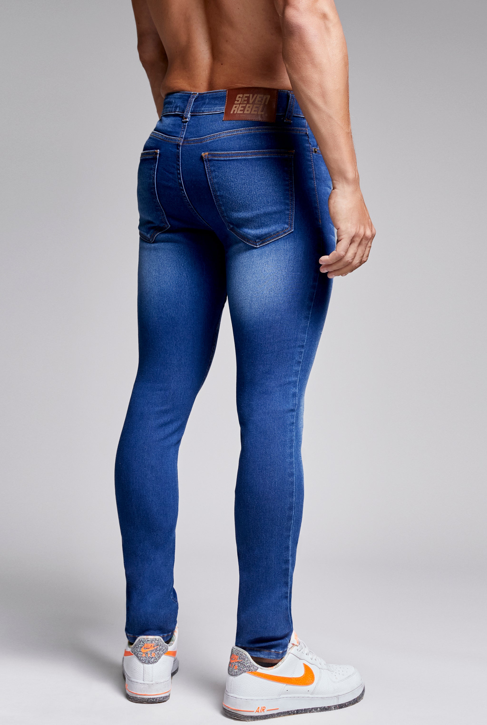 JEANS SÚPER SKINNY AZUL ELECTRICO 7042PTFO